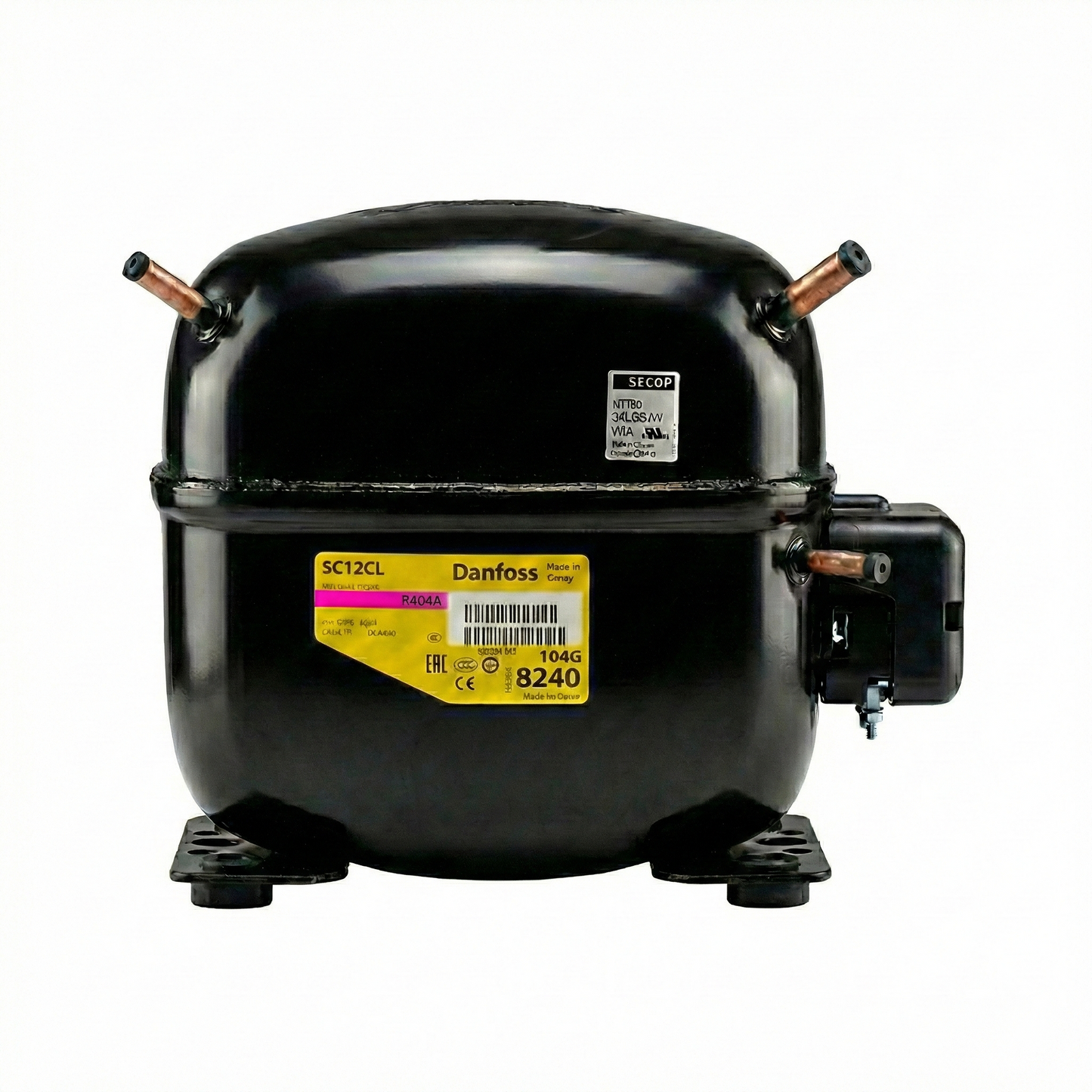 Danfoss SECOP SC 12CL R404 ( 495W PRI-23,3 ASHRAE )