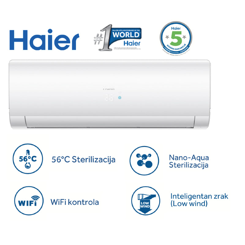 HAIER FLEXIS PLUS WI-FI INVERTER AS50S2SF1FA / 1U50S2SJ2FA