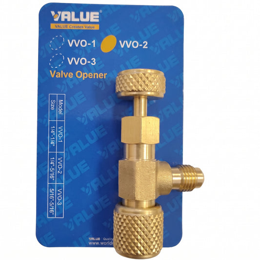 Priključni ventil VALUE VVO-2 (R410/R32) 1/4M-5/16F