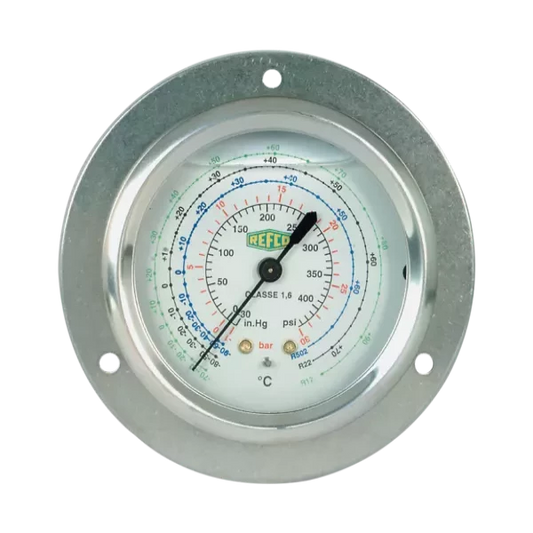 Manometar 1/4"SAE zadnja strana, za R22, R134a i R404A