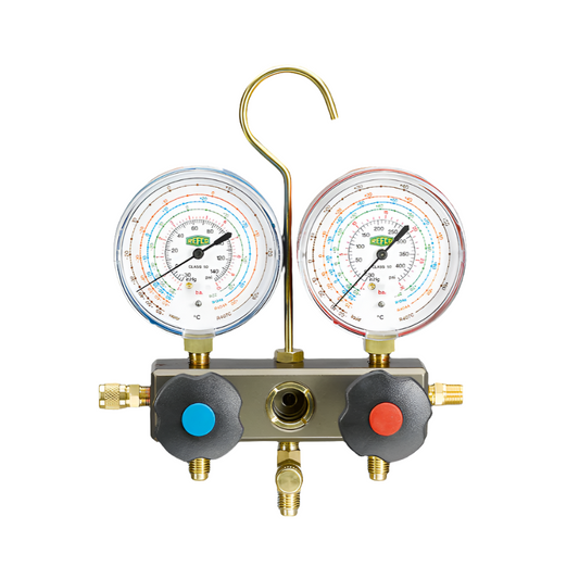 Dvosmerni manometar SM2-8-DS-MULTI (R22, R134a, R404a, R407c)