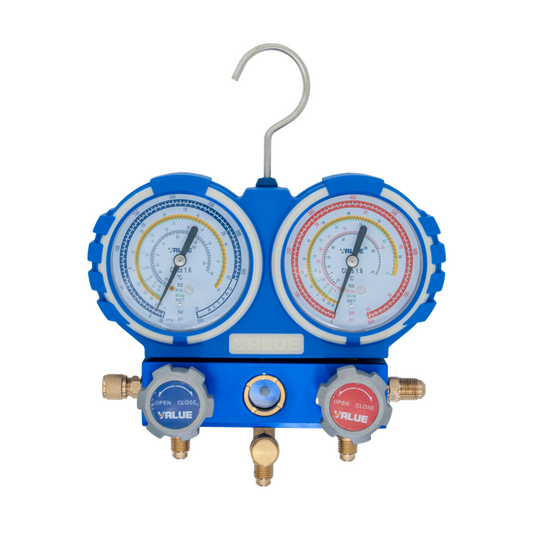 Manometarska baterija VALUE VMG-2-R410A-05 (80mm)