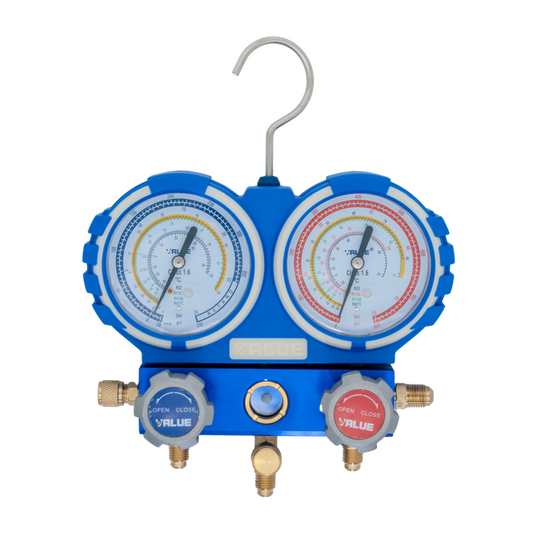 Manometarska baterija VALUE VMG-2-R410A-04 (80mm)