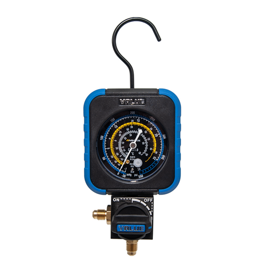 Manometar za R134a, R404A, R407C, R410A VRM1-B-0604 niski pritisak